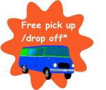 Free pick up /drop off*